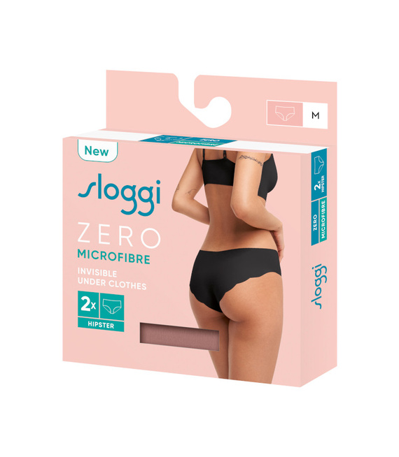 2 x Majtki damskie sloggi ZERO Microfibre 2.0 Hipster C2P