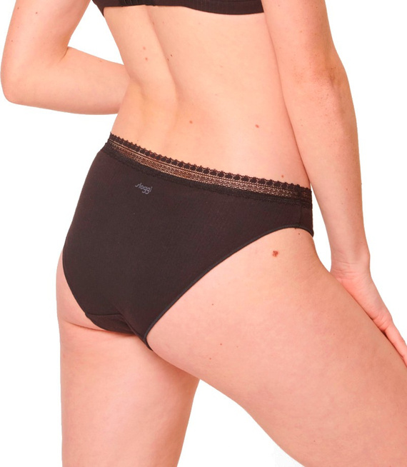 2 x Majtki damskie sloggi GO Ribbed Tai C2P