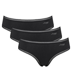 3 x Majtki damskie sloggi GO Crush Hipster C3P