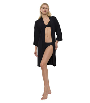 Triumph czarny szlafrok damski Aura Spotlight Robe