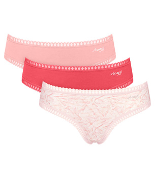 3 x Majtki damskie sloggi GO Crush Hipster C3P