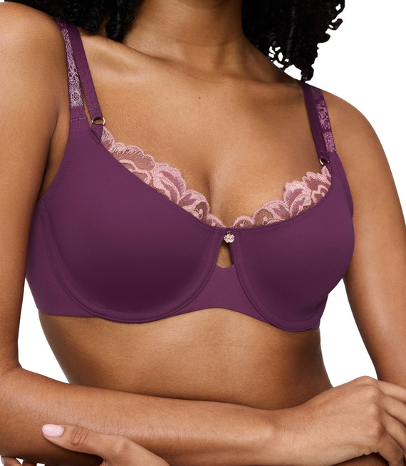 Biustonosz miękki na fiszbinie Triumph Wild Gardenia Florale W01