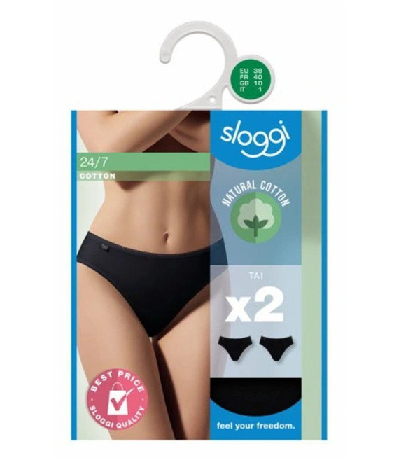 2 x Majtki damskie sloggi 24/7 Cotton H Tai C2P