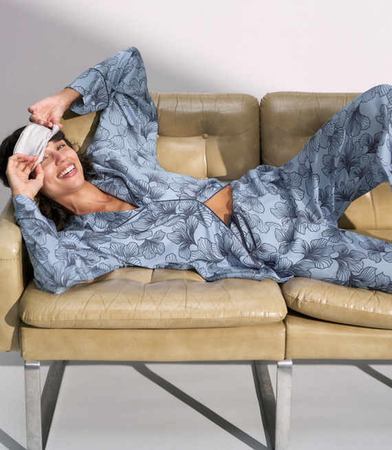 Piżama damska z długim rękawem Triumph Boyfriend Fit PW 03