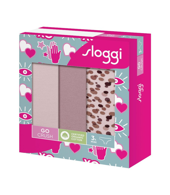 3 x Majtki damskie sloggi GO Crush Mini C3P