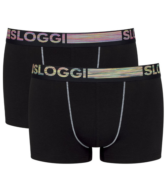 2 x Majtki męskie sloggi men GO ABC Natural Hipster C2P