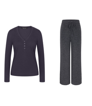 Koszulka oraz spodnie damskie Triumph Mix & Match LSL Top i Trousers