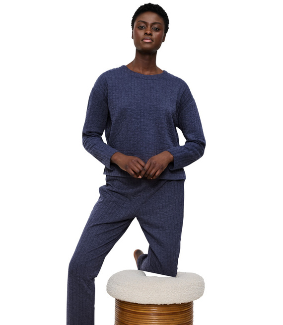 Bluza damska z długim rękawem Triumph Cozy Comfort Top Quilted