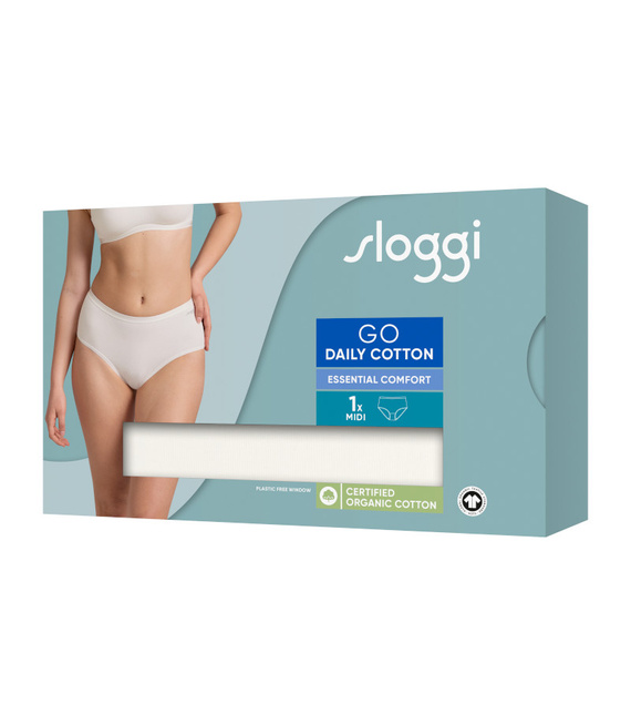 Majtki damskie sloggi GO Daily Cotton Midi