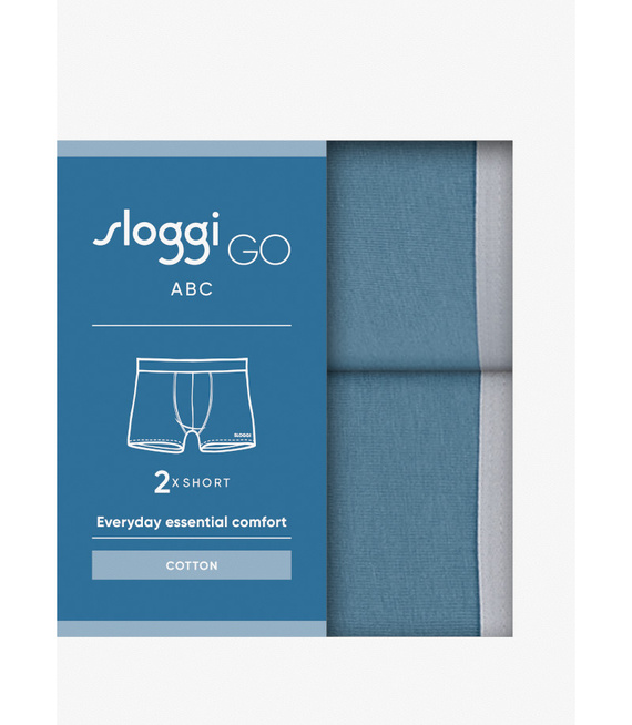 2 x Majtki męskie sloggi men GO ABC 2.0 Short 2P