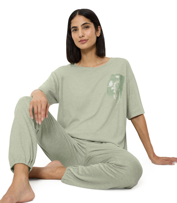 Triumph piżama damska z krótkim rękawem Endless Comfort PK SSL 10 CO/MD