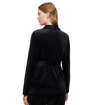 Krótki szlafrok damski Triumph Sensual Velour Robe Top 01