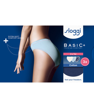 3 x Majtki damskie sloggi Basic+ Tai C3P