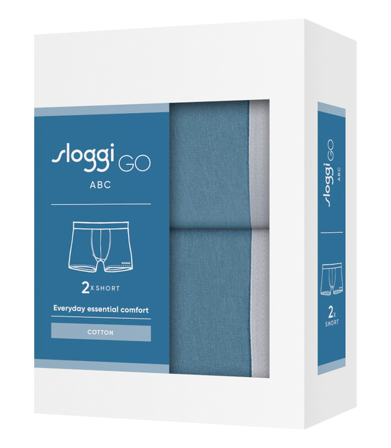 2 x Majtki męskie sloggi men GO ABC 2.0 Short 2P