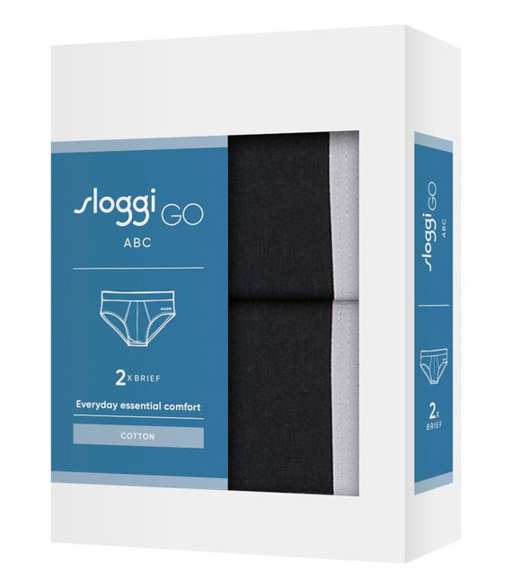 2 x Majtki męskie sloggi men GO ABC 2.0 Brief 2P