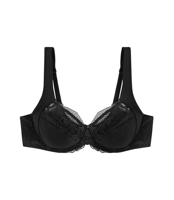 Triumph biustonosz z fiszbinami Modern Lace+Cotton W02