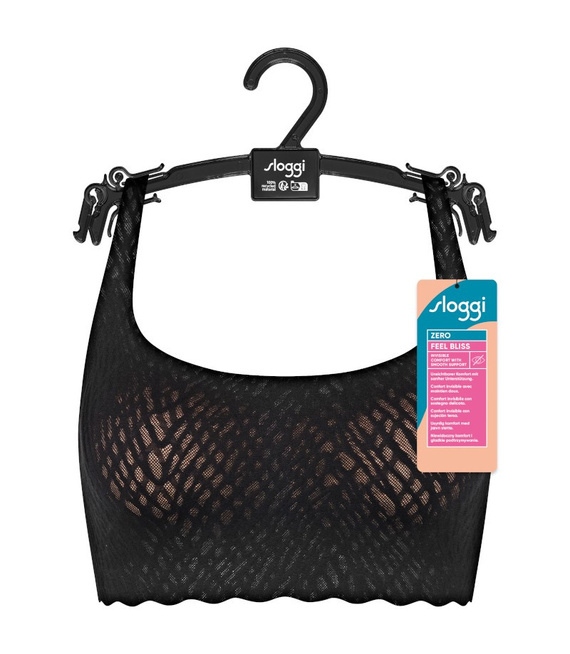 Biustonosz usztywniany bez fiszbin sloggi ZERO Feel Bliss Top