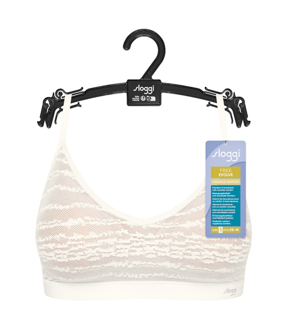 Biustonosz push-up bez fiszbin sloggi FREE Evolve PU Lace