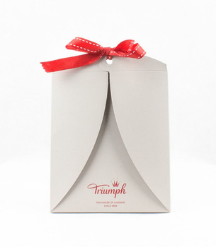 Opakowanie prezentowe piramidka- 13x9x8