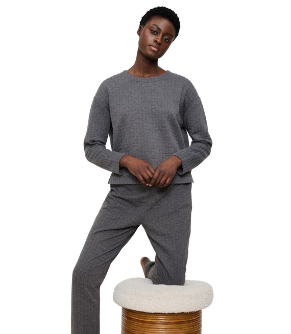 Bluza damska z długim rękawem Triumph Cozy Comfort Top Quilted