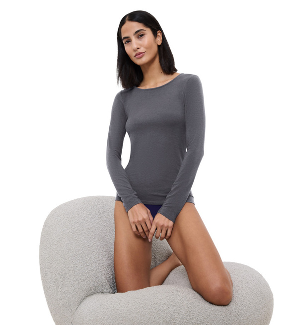 Koszulka damska wełnana z długim rękawem Triumph Beauty Layers LSL Top 04