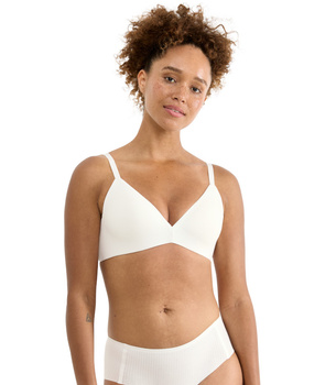 Biustonosz usztywniany bez fiszbin sloggi ZERO Feel Pure THE UP P