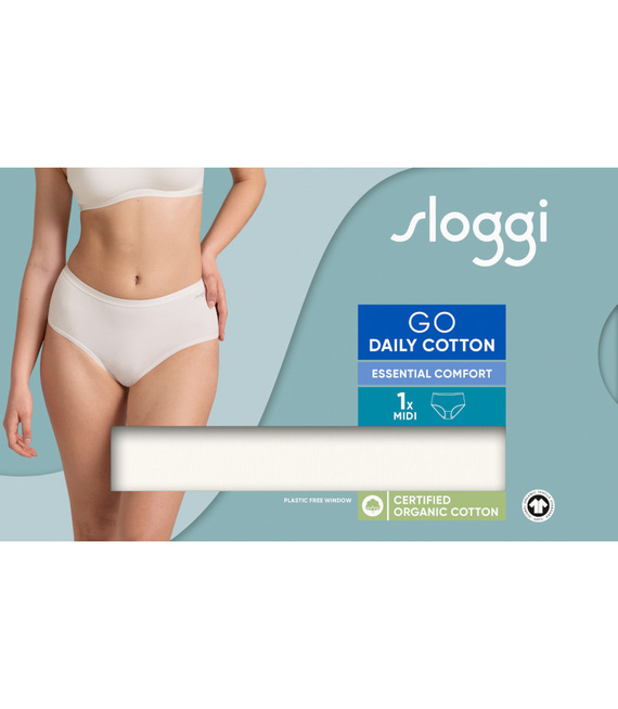 Majtki damskie sloggi GO Daily Cotton Midi