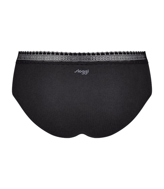 2 x Majtki damskie sloggi GO Ribbed Hipster C2P