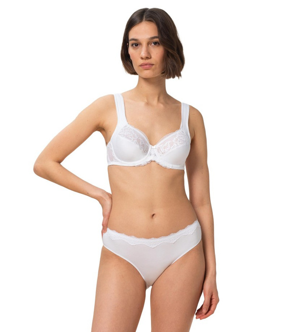 Triumph biustonosz z fiszbinami Modern Lace+Cotton W02