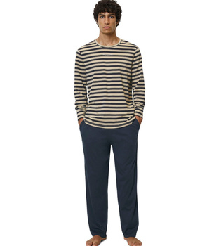 Piżama męska z długim rękawem i spodniami Mix & Match Cotton - Pyjama Set Long