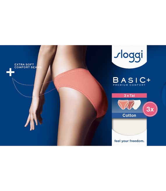 3 x Majtki damskie sloggi Basic+ Tai C3P