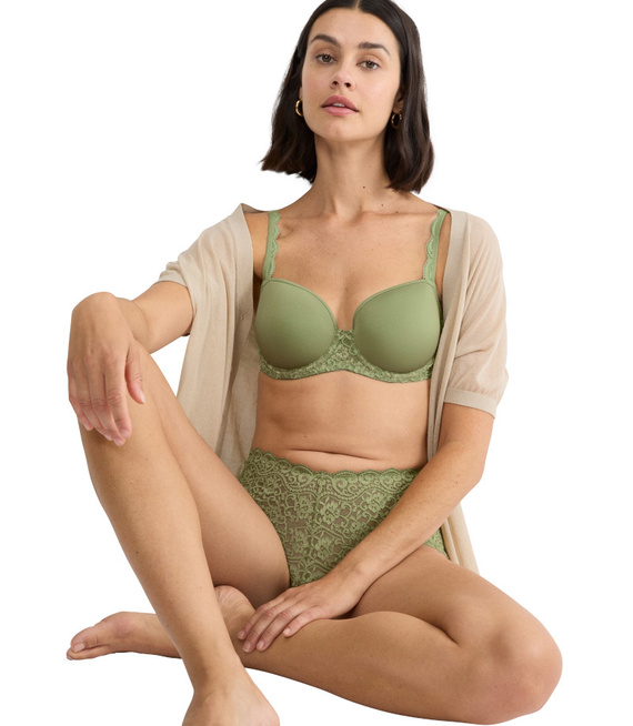 Biustonosz usztywniany, balkonetka na fiszbinie Triumph Amourette WP