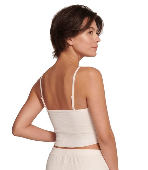 Top damski sloggi GO Ribbed Crop Top