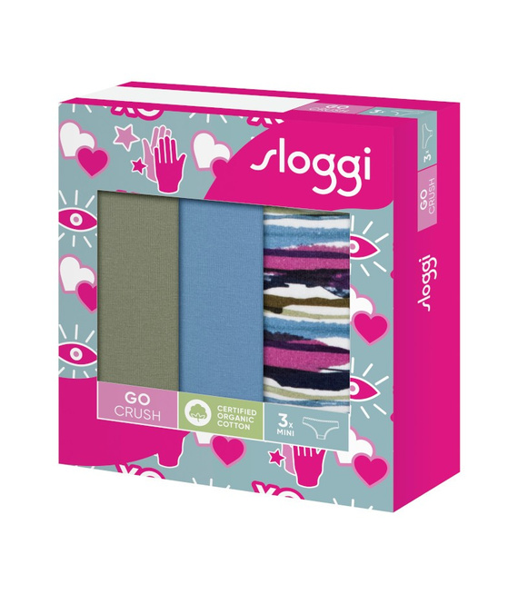 3 x Majtki damskie sloggi GO Crush Mini C3P