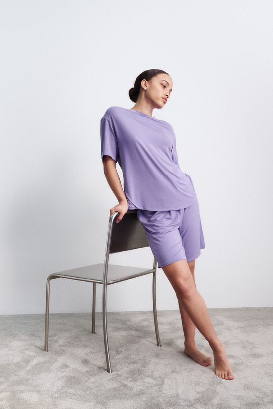 Piżama damska z krótkim rękawem i spodenkami Triumph Timeless Sensuality PSK