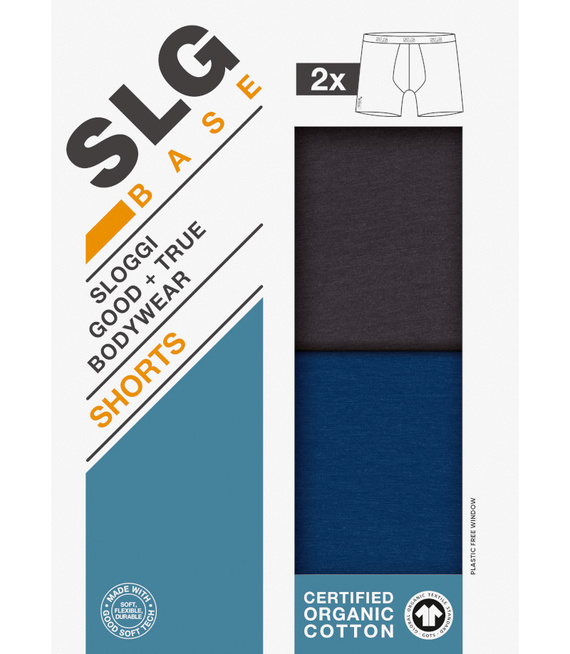 2 x Majtki męskie sloggi men SLG Base Short C2P