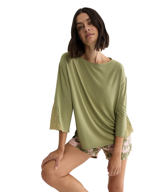 Góra od piżamy z długim rękawem Triumph Aura Spotlight Top