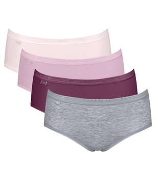 4 x Majtki damskie sloggi Basic+ Midi C4P