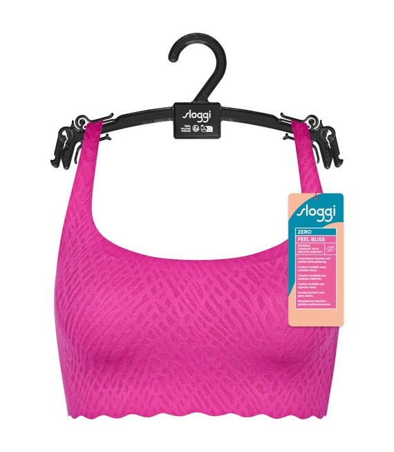 Biustonosz usztywniany bez fiszbin sloggi ZERO Feel Bliss Top