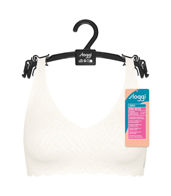 Biustonosz usztywniany bez fiszbin sloggi ZERO Feel Bliss Soft bra
