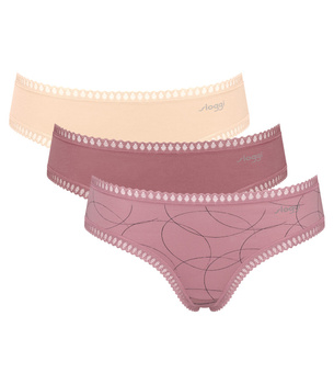 3 x Majtki damskie sloggi GO Crush Hipster C3P