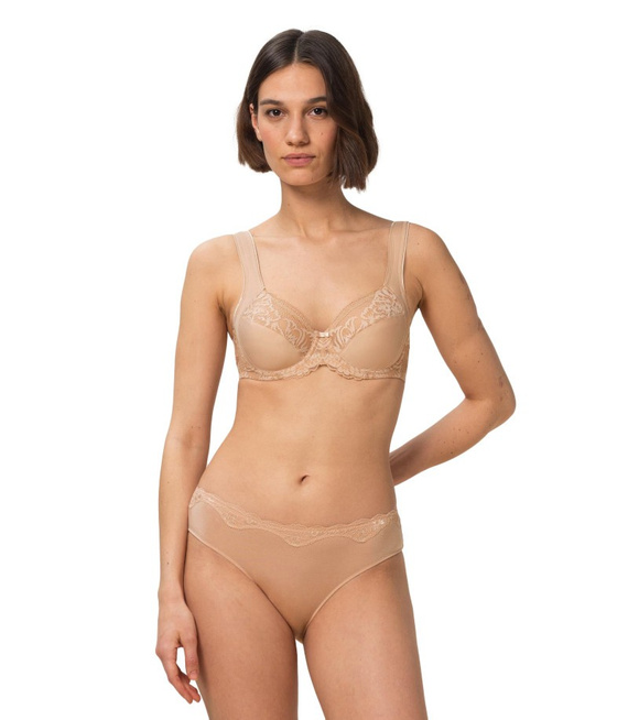 Triumph biustonosz z fiszbinami Modern Lace+Cotton W02