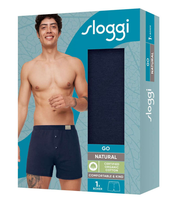 Majtki męskie sloggi men GO Natural Boxer Short