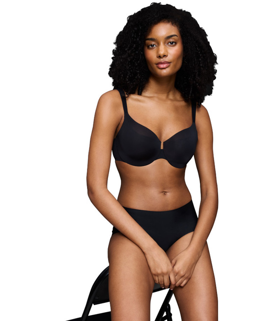 Biustonosz miękki na fiszbinie Triumph BMU Illusion Curve W01