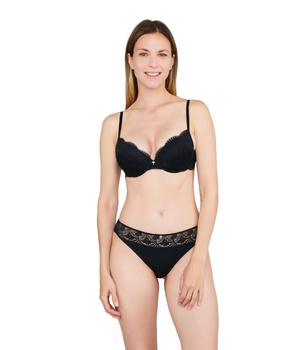 Biustonosz usztywniany na fiszbinie Beautiful NOOS - Full Lace Bra