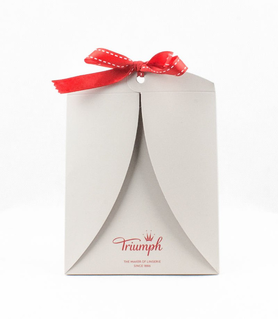 Opakowanie prezentowe piramidka- 13x9x8