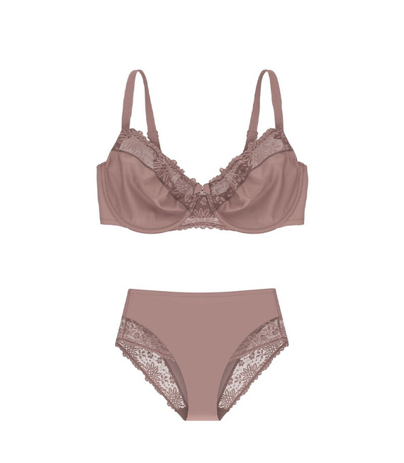 Komplet bielizny: Biustonosz Ladyform Soft W X + Majtki damskie Ladyform Soft Maxi