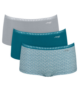 3 x Majtki damskie sloggi GO Crush Short C3P