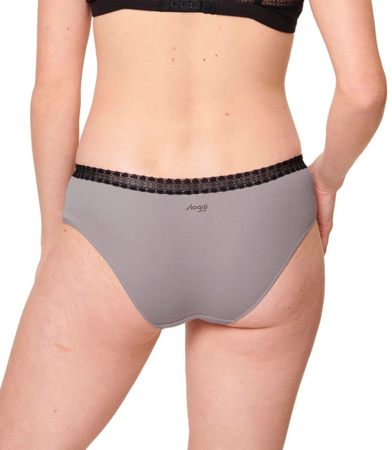 2 x Majtki damskie sloggi GO Ribbed Hipster C2P