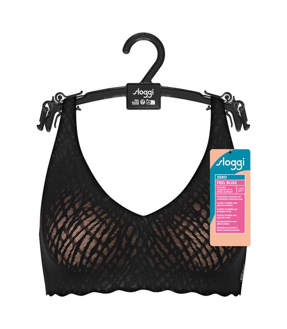 Biustonosz usztywniany bez fiszbin sloggi ZERO Feel Bliss Soft bra